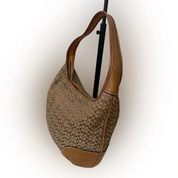 Vintage Coach 6617 Ergo Mini Signature C Shoulder Hobo Bag - Picture 3 of 11